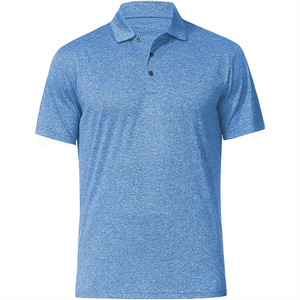 Manica corta Casual da uomo di alta qualità per Polo Logo personalizzato Design traspirante con motivo a stampa solida antirughe