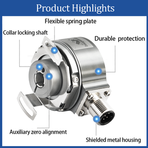 Encoder Winkel position ierung K42 Inkrementell mit mehreren elektrischen Schnitts tellen IP50/IP65-Schutz - Product Image 2