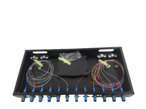 Yuanyi Fiber Optic Termination Box 12 Port LC/SC/FC Adapter 19inch Optical Fiber Distribution Box Fix Type <strong>With</strong> SPCC Material - Product Image 5