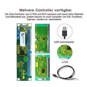 Kapazitives Industrie màn hình cảm ứng 10,4 31,5 "IP65 wasserdicht hohe helligkeit 500 1000 nits kundenspezifisch erhaltlich - Product Image 3
