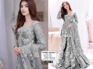 Yüksek kaliteli pakistan tarzı özel parti giyim ağır işlemeli çalışma ile Salwar Kameez hindistan