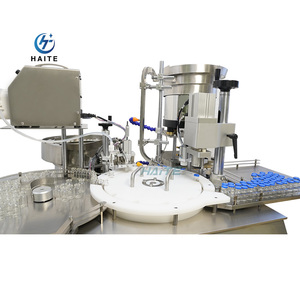 Fully Automatic Liquid Bottling Machine 3ml 5ml 10ml Vials <strong>Halfway</strong> Bottle Filling Capping Packing Machine - Product Image 3