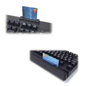 Smart IC Card Reader tastiera Taiwan-Made USB banda magnetica sicura transazioni Desktop inglese russo supporto nuova versione - Product Image 2