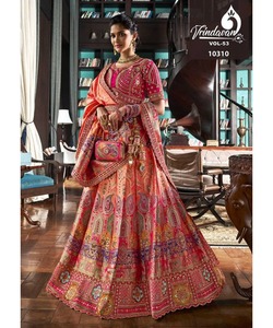 Lehengacholi สำหรับผู้หญิงสีแดงกับเสื้อปักและ chunni สำหรับเจ้าสาว lavisa pakistani - Product Image 2
