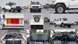 Tyota קרוזר בקתת כפול 4 x4 דיזל טנדר 4.5l עם תיבת הילוכים ידנית תיבת היגוי ימין בד מושבים מצב טוב