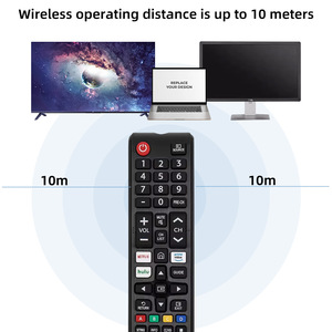Per Samsung 4K TV telecomando sostitutivo BN59-01315A ABS 4 pulsanti codice fisso 8-10 metri nero CE Smart 6 mesi di garanzia - Product Image 3
