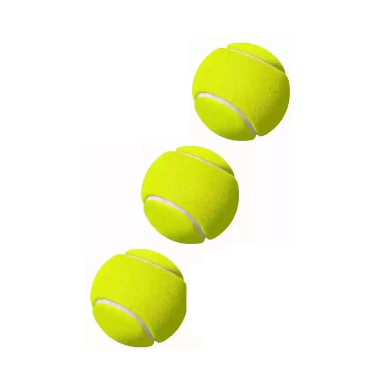 Bolas de tênis respiráveis de alta qualidade com logotipo personalizado, bolas de tênis leves com cores sólidas