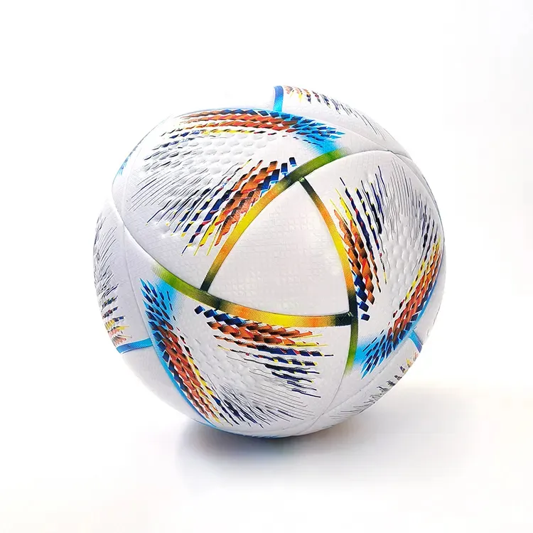 Индивидуальные ПВХ футбольный мяч стандартный размер машина сшитый футбольный мяч