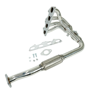 排気マニフォールドヘッダガスケットキット1995-1999年用Mitsubishi Eclipse 2G 420A 2.0L NAステンレス排気ヘッダーUSA在庫T-304 - Product Image 2