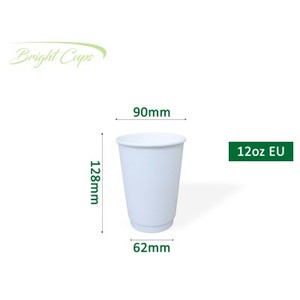 12盎司 (欧盟) 菲律宾制造的双壁咖啡纸杯 - Product Image 3