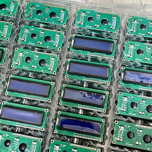 LCD1602 LCD i2c Modul blauer Bildschirm 16x2 Zeichen 1602a grünes LCD-Display mit iic 5V