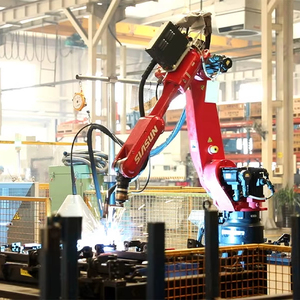 Industrial 6-Axis Welding <strong>Robot</strong> with Intelligent Control System 1465mm and 2010mm <strong>Robot</strong> Sizes - Product Image 4