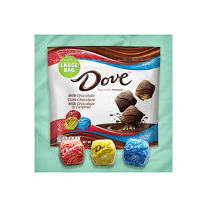 すべてのチョコレート愛好家を満足させるために、さまざまなフレーバーで利用可能なD-oveチョコレートプレミアムセレクション