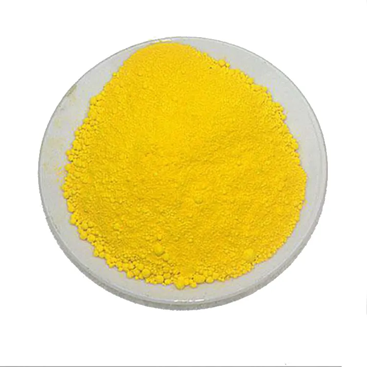 Pigmento de pintura de revestimiento decorativo amarillo 74 para tinta de impresión de plástico de goma