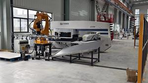 Servo CNC Punzonadora Torreta Punzonadora para formación y punzonado de láminas de metal
