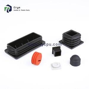 定制管接头卡塞端盖塑料盖和带螺纹的聚乙烯塑料端盖 - Product Image 1