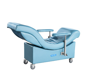 YA-DS-D07 Medik yüksek kalite ayarlanabilir Metal hastane kan transfüzyon sandalye üreticisi - Product Image 3