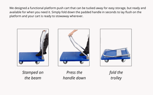 รถเข็นสินค้าวัสดุสำหรับบ้านสำนักงานคลังสินค้า - Product Image 2