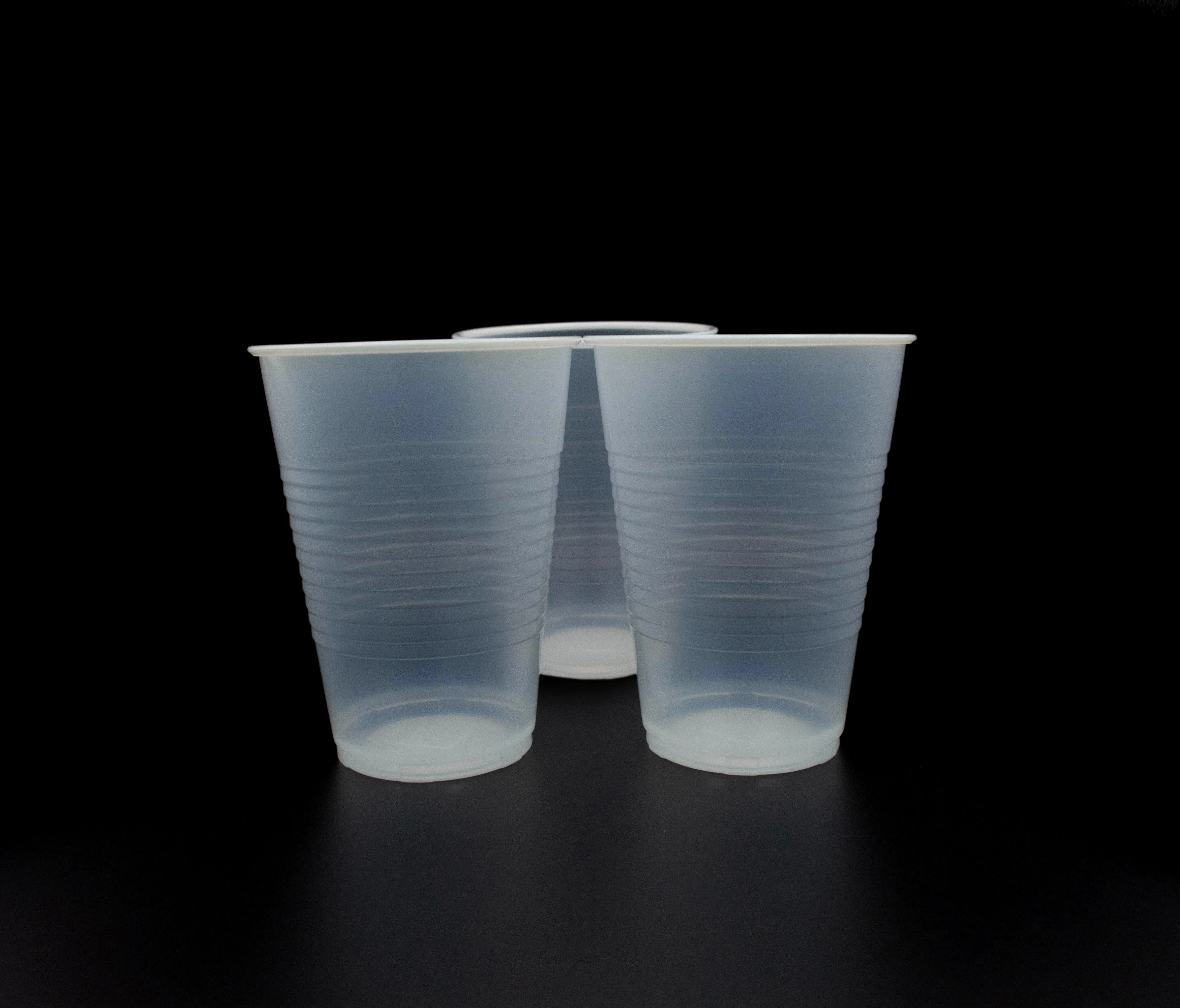 Vendite calde bicchieri in plastica trasparente da 7 once bicchieri usa e getta per bicchieri da sposa