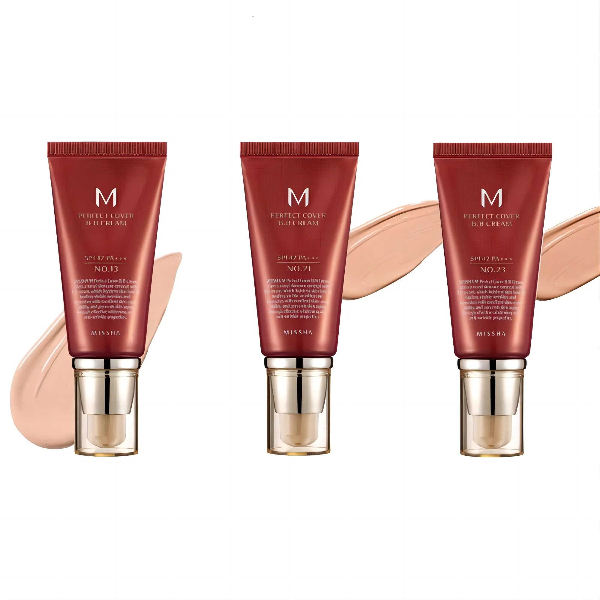 Missha bb krem M غطاء مثالي كريم bb SPF42 PA + مكياج كوري للعناية بالبشرة والعناية بالبشرة والعناية بالبشرة