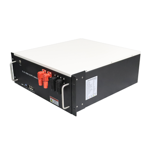 5kwh机架式可堆叠Lifepo4电池组48v 51.2V 100Ah 5.12kwh太阳能储能深循环锂离子电池罐