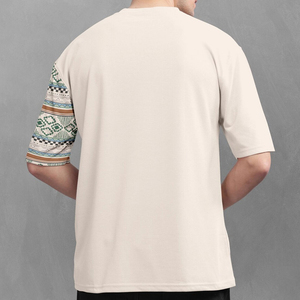 メンズ新スタイルショートTシャツカスタム100% コットンクイックドライルーズフィットユニークなデザイン