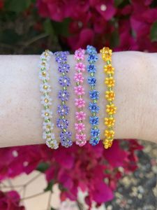 Napali Premium Quality Crystal <strong>Seed</strong> <strong>Bead</strong> Bracelet Mix Colour Roll Bracelets with White Red 2mm 3mm 4mm 6mm <strong>Beads</strong> Round <strong>Pattern</strong> - Product Image 4