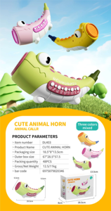 Açık doğa keşif boynuz oyuncak çocuklar için 2-Mode yürümeye başlayan hayvan arayan için plastik hayvan sesleri & av tuzağı - Product Image 2