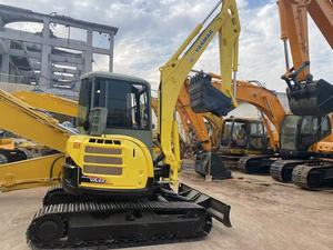 Gần như mới Yanmar vio55 5.5ton mini bánh xích máy xúc changchai bán động cơ sử dụng máy xúc của thành phần cốt lõi động cơ bơm bánh răng PLC - Product Image 5