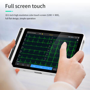 אי אלקטרוליקרדיוגרם ekg צג מכונת ECG אלחוטית ניידת דיגיטלית