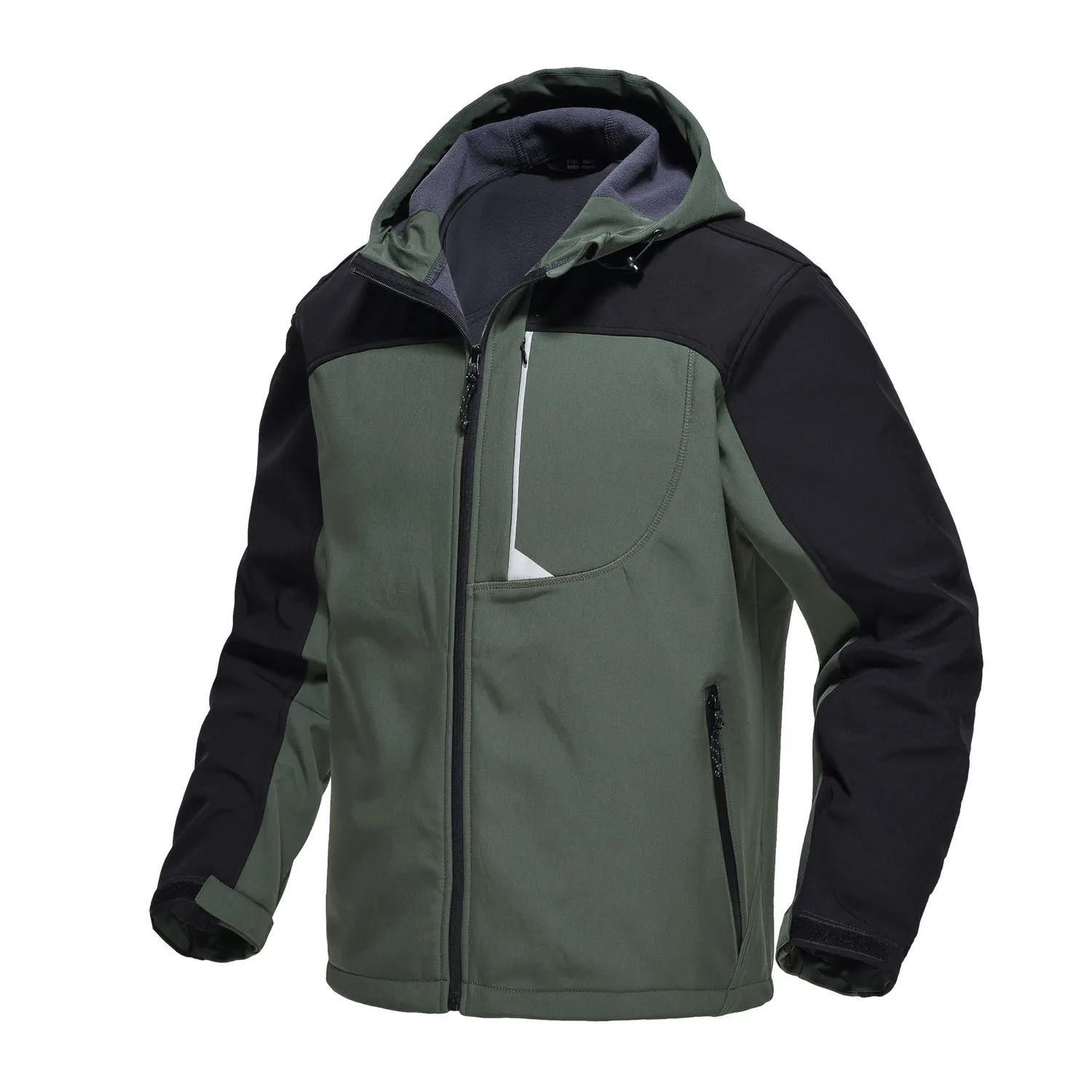 Venta al por mayor de los hombres chaqueta acolchada de invierno de color sólido Softshell chaqueta de bombardero de hombre de alta calidad nueva llegada chaquetas Softshell para la venta