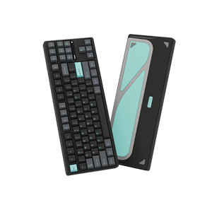 Teclado de aluminio personalizado: 87 teclas, triple modo, duradero y elegante, perfecto para transmisión y codificación - Product Image 2