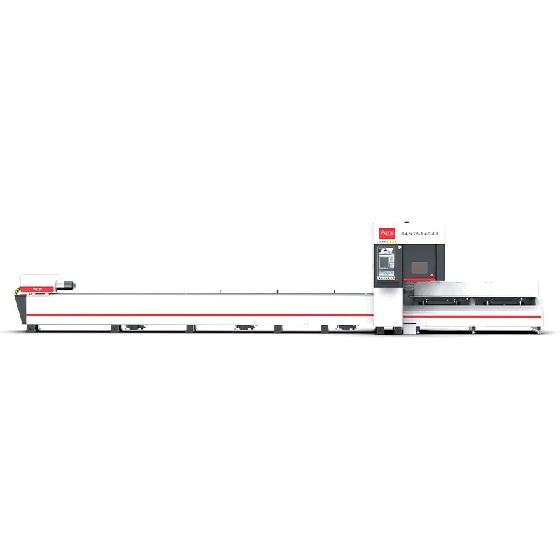 Steel Tube Pipe H L I C Beam Profile Fiber Laser Cutting Machine 6m 8m 9m 12m 8000*230mm Cutting Area
