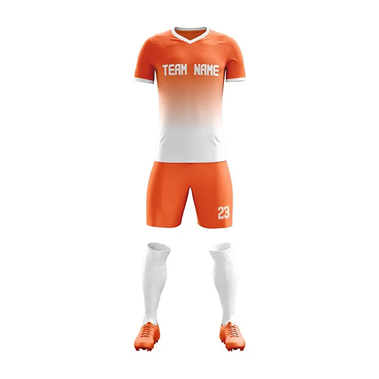 Set di maglia da calcio uniforme da calcio Set di maglia da calcio Set di maglia da calcio personalizzato per allenamento e maglia da corsa