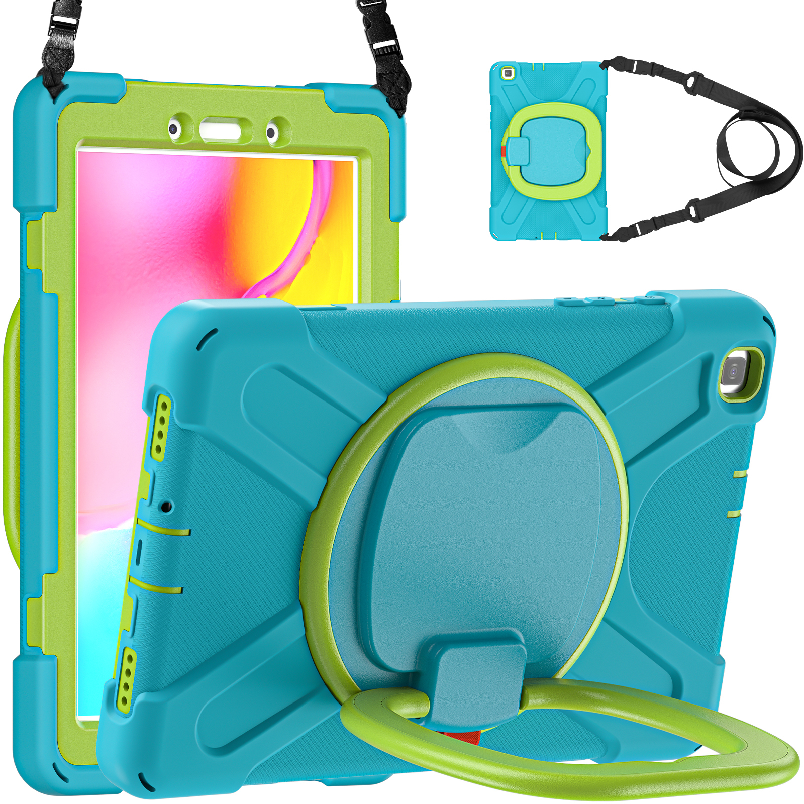 Light Blue+Yellow Green