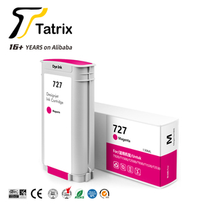 Tatrix727プレミアムカラー互換インクカートリッジ130ml HP727用HPDesignJet T920 T930 T1500T2500プリンター用 - Product Image 3