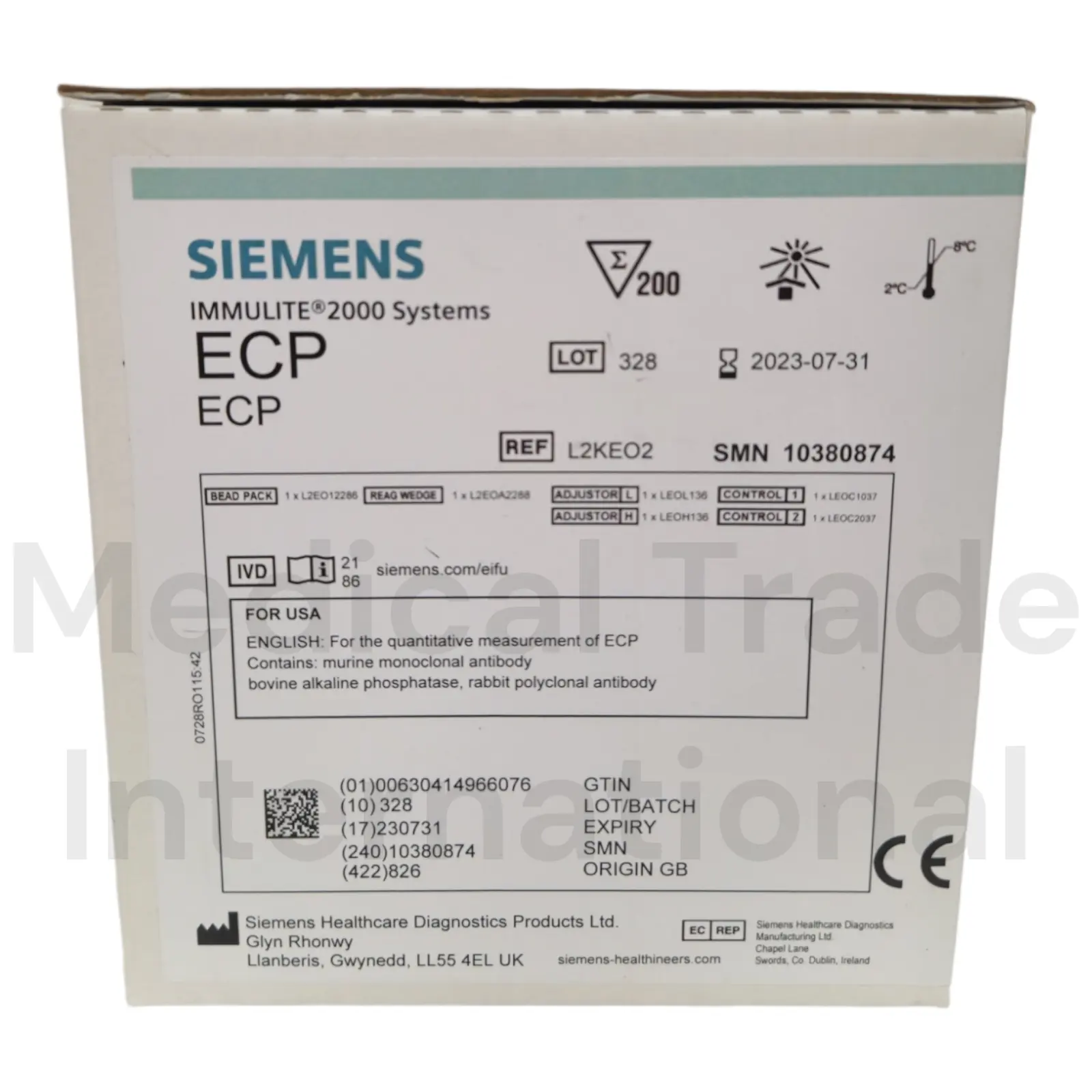 Bestseller LABORATORY REAGENTS 2000 L2KEO2 ECP 200T 10380874 Biologisches Reagenz Labor Reagenz Chemikalie