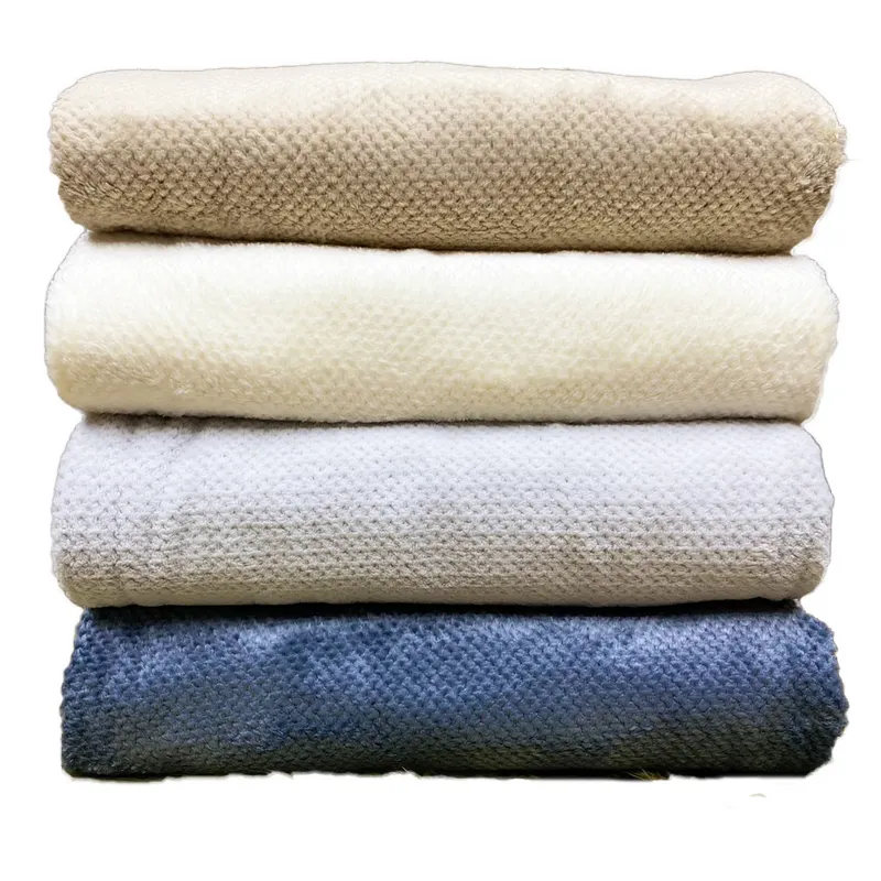 100% Polyester Mikro faser Flanell gewebe für Decke