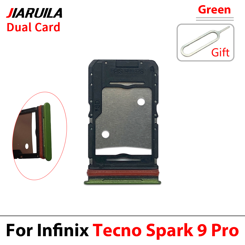 Para Tecno Spark 9 Pro verde