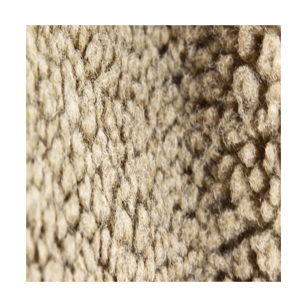 Il tessuto misto della pila delle pecore dello Sherpa del poliestere + dell'acrilico 10mm per il rivestimento della giacca ed il rullo della pittura altamente è raccomandato.
