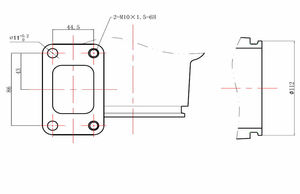 TURBO HE351CWターボターボチャージャーコンプリートアセンブリISBfor DODGE 03-07 5.9L - Product Image 4