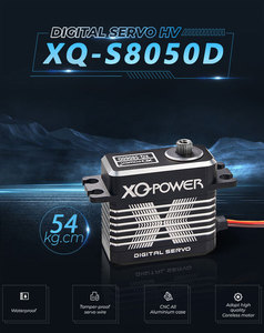 XQ potenza 50Kgf.cm 8.4V Encoder magnetico monoalbero Servo digitale HV metallo acciaio ingranaggio ad alta coppia Servo per RC Drone Robot barca - Product Image 5