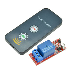 DC 5V 12V 1-Kanal-Fernbedienungsrelaismodul IR Smart Switch Universal regler für Tor Garagentor offen