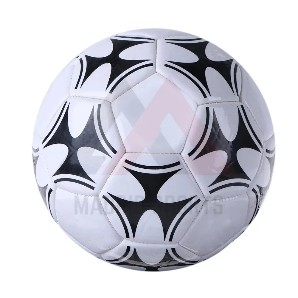 Bolas de futebol de fabricação de fábrica personalizadas tamanho 5 PVC promoção treinamento bola de futebol logotipo personalizado OEM Madrid Sports