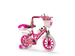 Kids Bicycle With Training Wheels,Toddlers Bicycle With Stabiliser,Front Basket,Suitable and Holder for Toddlers OEM <strong>2025</strong> pink