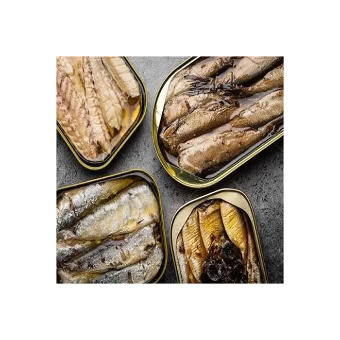 Top vendita di alta qualità prezzo ragionevole miglior tasso di fabbrica domanda del cliente in scatola sardine e in scatola sgombro pesce in tomatosauce