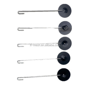 GÜNEŞ PANELI kuş koruma Fastener klipler (38mm,1.5 inç Dia),Critter Guard için güneş panelleri paslanmaz çelik GÜNEŞ PANELI Panel ağ klipler