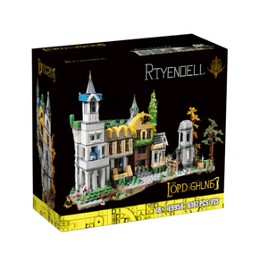 Yüzüklerin 6167 adet Film serisi Rivendells sokak görünümü yapı taşları modeli uyumlu 10316 stil tuğla oyuncak çocuk hediyeler - Product Image 1