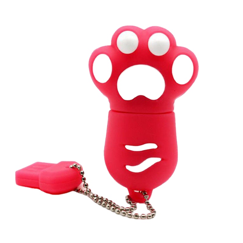 2023漫画64GBブラウンピンクブラックブルー猫爪USBフラッシュドライブusb 2.0 4GB 8GB 16GB 32GB pendriveギフトusb - Product Image 5