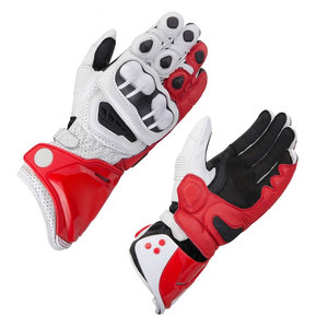 Cheap Price Breathable Function Leather Material <strong>Gloves</strong> High Quality Unisex Racing Motorbike <strong>Gloves</strong> Customized Logo Colors - Product Image 1
